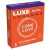 Презервативы LUXE ROYAL Long Love (3шт.)